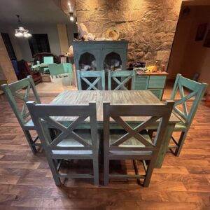 Green Dinning Table